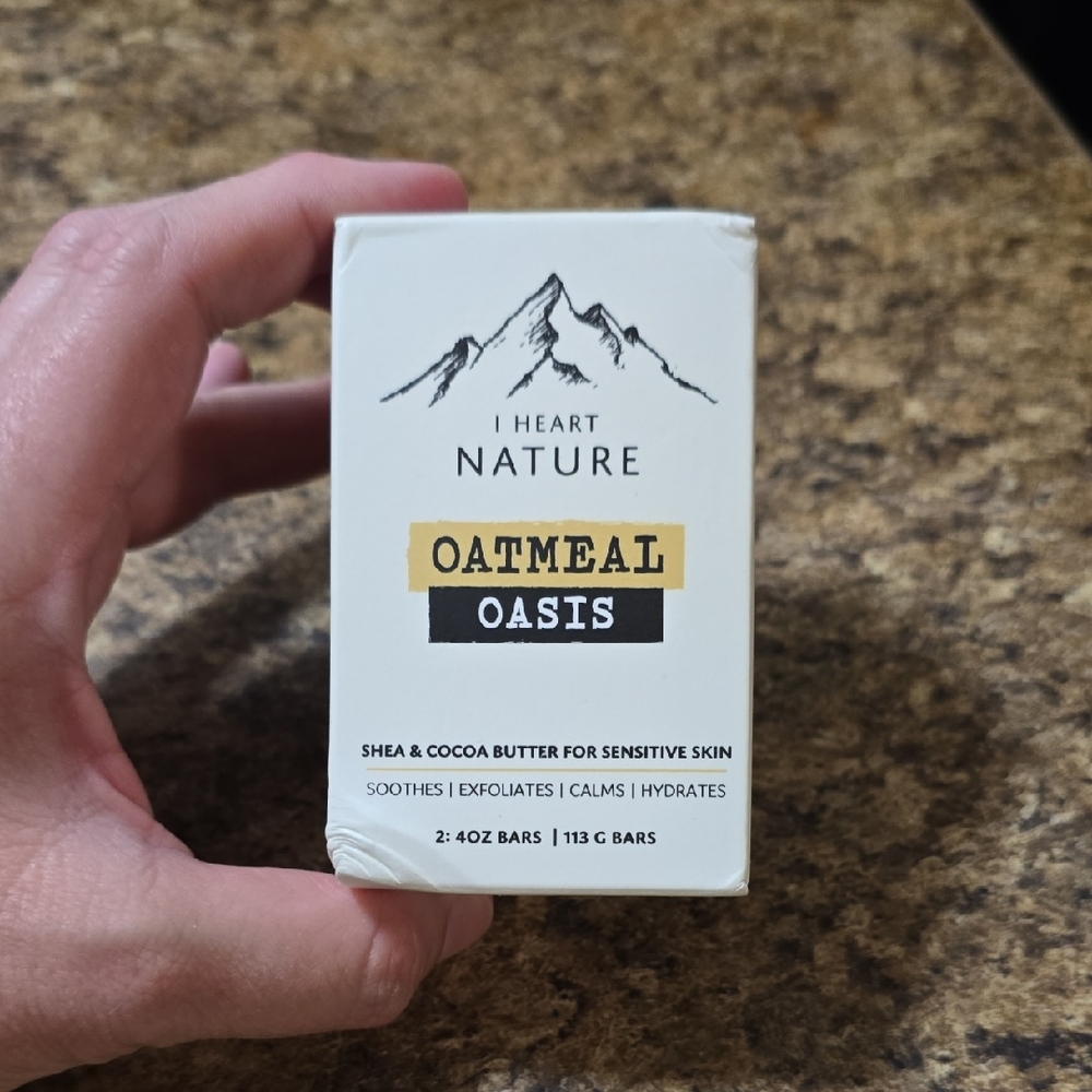 I Heart Nature Oatmeal Oasis Soap‎ NWT